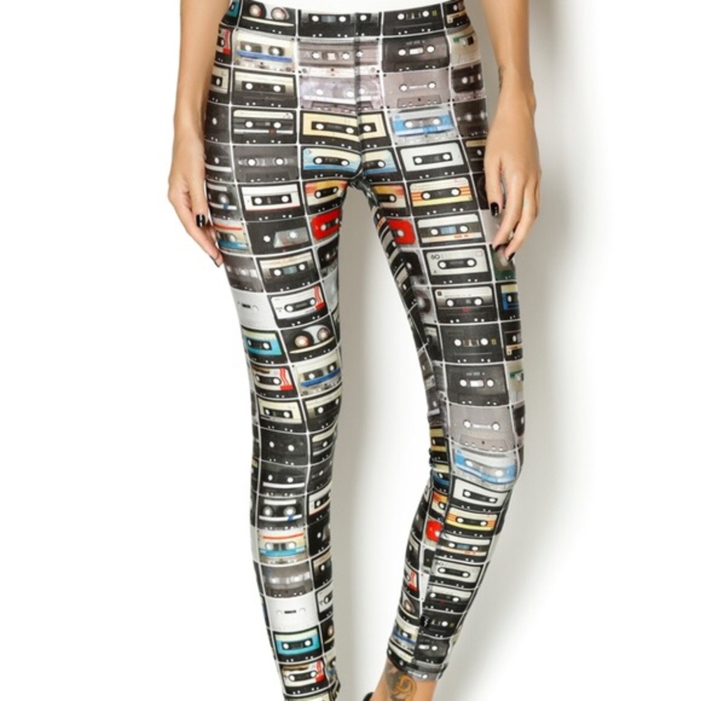 Zara Terez Cassette Tape Leggings